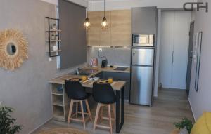 Kuchnia lub aneks kuchenny w obiekcie New deluxe studio 3 downtown Thessaloniki - Fully equiped