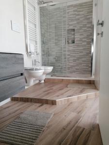 Koupelna v ubytování B&B Curtopassi