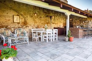 Patio nebo venkovní prostory v ubytování Chalupa Těšínov