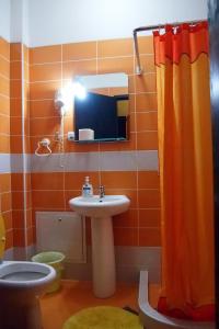 Koupelna v ubytování Guest Accommodation Etno Konak Tašana