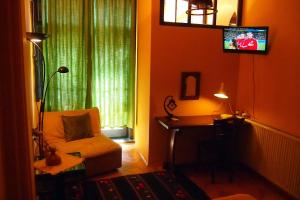 TV a/nebo společenská místnost v ubytování Guest Accommodation Etno Konak Tašana