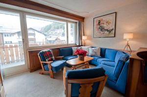 Posezení v ubytování Haus Viktoria A, Apartment Blauherd