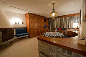 Posezení v ubytování Haus Viktoria A, Apartment Blauherd