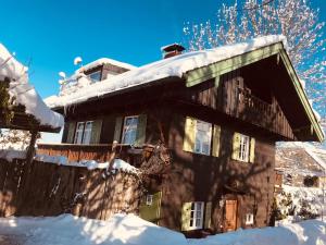 Schatzl Hütte v zimě