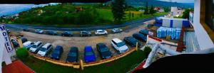 Letecký snímek ubytování Hotel Garant