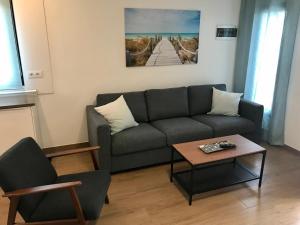 Posezení v ubytování CASA BLANQUI