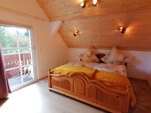 Katil atau katil-katil dalam bilik di Fichtelfeeling