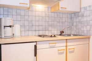Kuchnia lub aneks kuchenny w obiekcie Appartement Schöne Aussicht