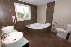 Koupelna v ubytování Hôtel A Madonetta