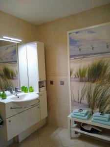 Koupelna v ubytování Duinen Paradijs Zandvoort