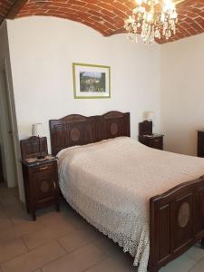 En eller flere senger på et rom på Azienda Agricola Cascina Monticone