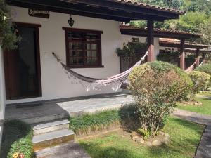 Um jardim em Pousada Caminho das Candeias