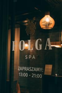 Ein Zertifikat, Auszeichnung, Logo oder anderes Dokument, das in der Unterkunft FOLGA - Hotel, Restauracja, Browar, SPA ausgestellt ist