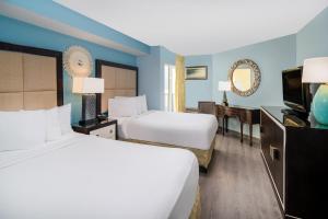 Palette Resort Myrtle Beach客房内的一张或多张床位