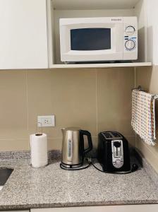 Køkken eller tekøkken på Departamentos Duarte Quiros