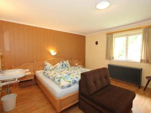 Postel nebo postele na pokoji v ubytování Ferienhaus Marina