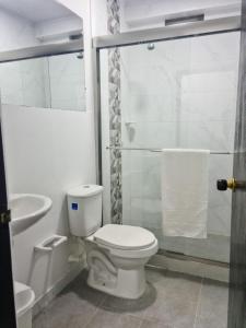Vonios kambarys apgyvendinimo įstaigoje Apartamento Turistico Soul