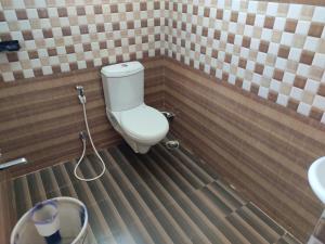 Koupelna v ubytování Spring Suite