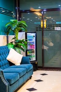Posezení v ubytování Suwara Hotel Kepong KL