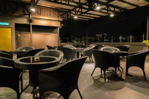 Posezení v ubytování Suwara Hotel Kepong KL