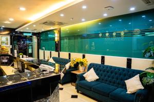 Posezení v ubytování Suwara Hotel Kepong KL