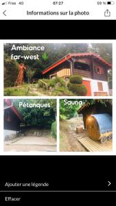 Fotografie z fotogalerie ubytování Chalet Le Cactus avec sauna privatif v destinaci Le Ménil