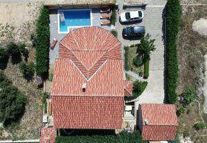 Letecký snímek ubytování Apartman Marica with swimmingpool