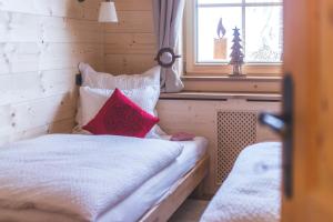 Posteľ alebo postele v izbe v ubytovaní Hilltop Appartement