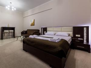 Posteľ alebo postele v izbe v ubytovaní Pearl Bay Hotel Apartments