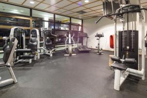 The fitness centre and/or fitness facilities at Ylläs Saaga Ski Chalets
