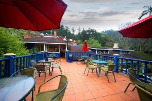 Nespecifikovaný výhled na hory nebo výhled na hory při pohledu z bed and breakfast