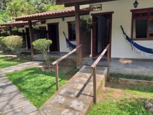 Um jardim em Pousada Caminho das Candeias