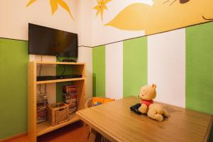 TV a/nebo společenská místnost v ubytování Hotel Garni am Sonnberg