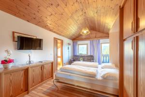 Postel nebo postele na pokoji v ubytování Garni-Residence Villa Paul