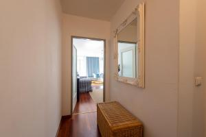 Postel nebo postele na pokoji v ubytování Vienna Lights Apartments - Burggasse