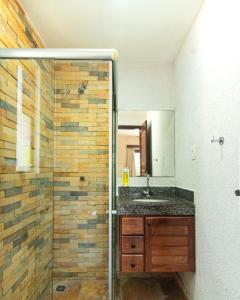 Um banheiro em Serhs Villas Da Pipa Hotel