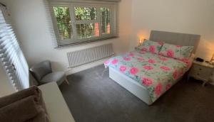 Broad Mead في كورف كاسل: غرفة نوم بها سرير وكرسي ونافذة +21 صورة