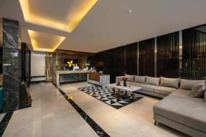 Istumisnurk majutusasutuses Ping Hotel