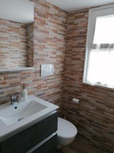 Koupelna v ubytování B&B Curtopassi