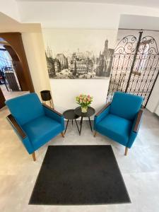 Posezení v ubytování Burghotel Nürnberg
