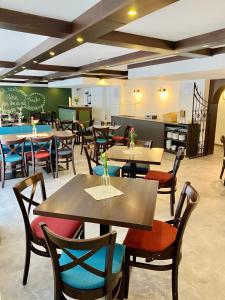 Posezení v ubytování Burghotel Nürnberg