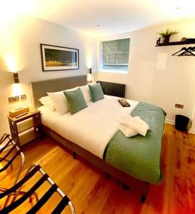 Katil atau katil-katil dalam bilik di The Cherry Tree Hotel
