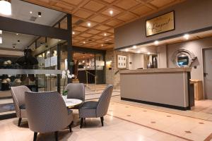 Χώρος καθιστικού στο Hôtel Le Rempart