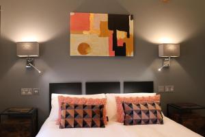 Katil atau katil-katil dalam bilik di The Cherry Tree Hotel