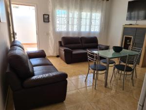 Posezení v ubytování Casa Olivina