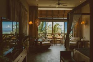 Posezení v ubytování Jashita Hotel