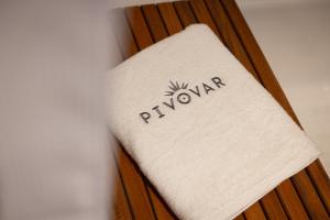 Certifikát, hodnocení, plakát nebo jiný dokument vystavený v ubytování Pivovar Hotel