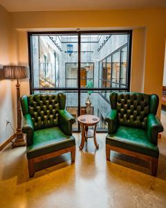 Posezení v ubytování Pivovar Hotel