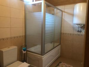 Koupelna v ubytování Garden Pansiyon Çıralı