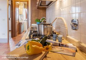 A kitchen or kitchenette at Borgo Solario